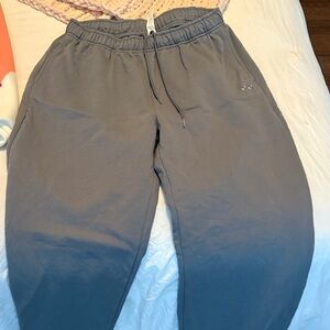 ALO Yoga Men's Charcoal Joggers